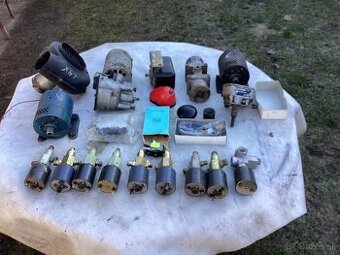 T148,815 el.magneticke cievky nové,motorček stieračov a osta