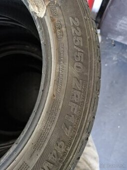 Predám letné pneumatiky 225/50r17