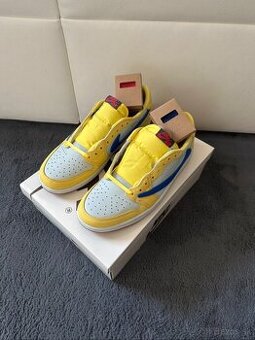 Air jordan 1 travis scott canary