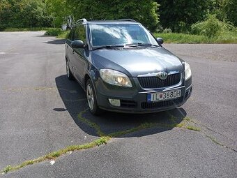Škoda Fabia 2 scout 1.6 benzín LPG