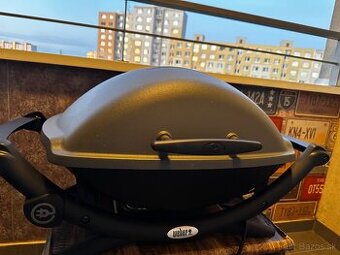 Predám elektrický gril Weber Q 2400– takmer nový