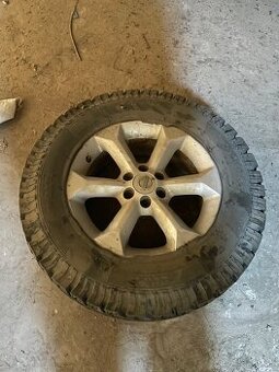 Disky s gumami nissan navara