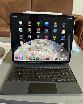 iPad Pro 12,9 M2 256GB + Apple klávesnica + Apple Pencil
