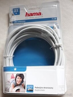 Nový anténny kábel - dĺžka 7,5 m