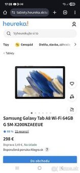 Samsung tab a8