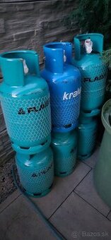 Predám 5kg originál propánovú plnú fľašu ku grilu.