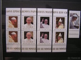 Poštové známky papež František
