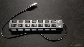 USB porty rozbočovač splitter