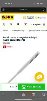 Sprchová hlavica Hansgrohe