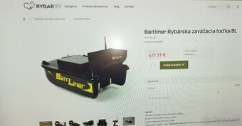 Zavazacia lodka Baitliner