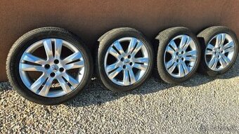 Predam kolesa Peugeot/Citroen 4x108 r17+pneumatiky