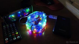 Smart bluetooth RGB svietiaca reťaz 20m -NOVÉ