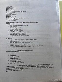Maturita z angličtiny B1