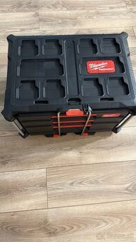 MILWAUKEE PACKOUT Box na náradie s 2+1 zásuvkami