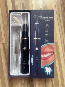 Elektrický odstraňovač zubného kameňa / plaku – nový, nepouž