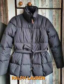 Krásna dámska zimná páperová bunda RALPH LAUREN -veľ- S