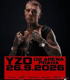 Yzo O2 arena Praha 26.9.2026