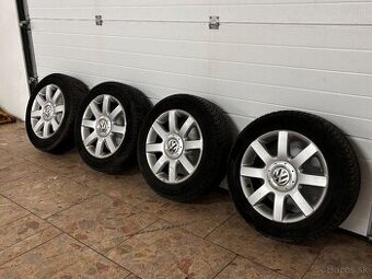 Sada elektrónov r16 s pneu Volkswagen