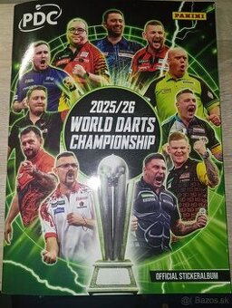 Vymením/Predám nálepky do albumu k MS v šípkach 2025/2026