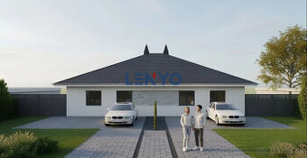 Na predaj 4-izbové rodinné domy v Dhlá nad Váhom okr. Šaľa