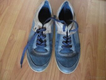 Chlapčenské / pánske kožené tenisky - veľ. 40 - ECCO