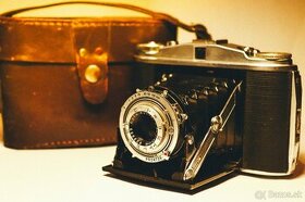 Agfa Isolette II (2) starožitný fotoaparát 120mm film
