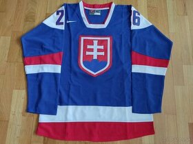 Hokejový dres Slovensko - Handzuš - úplne nový, nenosený
