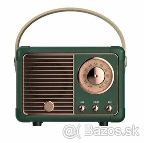 Bluetooth Retro rádio, zelené