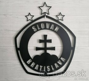 ŠK Slovan Bratislava kovové logo