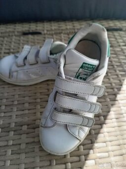 Predám detské kožené botasky adidas - 1