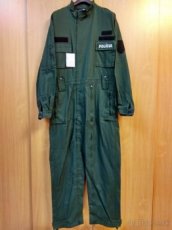 Policajná kombinéza - zelená farba