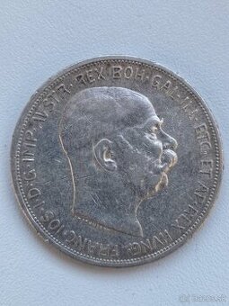 5 Korún FJ I. 1909 Swartz Rakúsko - Uhorsko