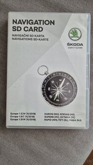 Navigacie-SD karty a CD pre VW,Audi,Škoda a Seat