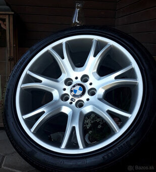 alu R19 5x120, zimné pneu 235/50, orig. BMW X3, ako NOVÉ