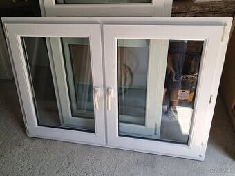 Predám plastove okna 200 x 130 cm