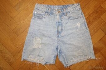 Rifľové kraťasy H&M XS