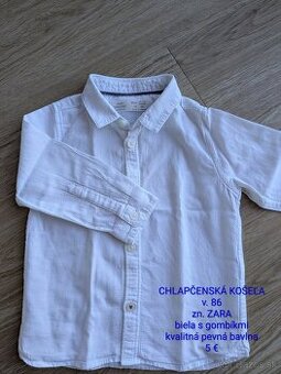 Chlapčenské košele 👔