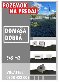 Pozemok Domaša Dobrá