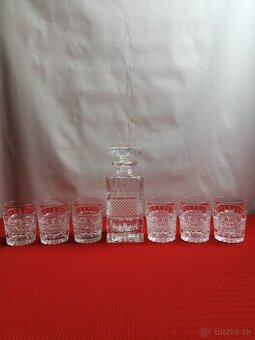 WHISKY KARAFA s pohárikmi