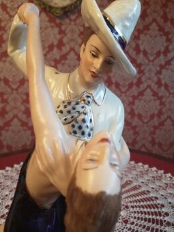 Royal Dux Art Deco Tango