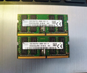 SODIMM DDR4 32GB /2x 16GB/ 2666MHz SK hynix