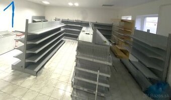Obchodné regále kovové