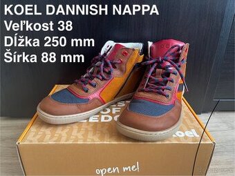 Predám dámske Barefoot členkové topánky v.38 Koel