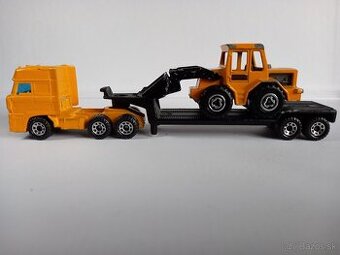 MATCHBOX CONVOY - DAF 3300 SPACE CAB+MAJORETTE TRACTO-PELLE