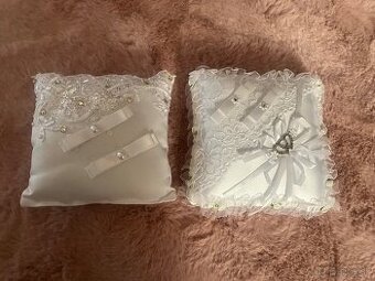 Svadobné vankúše na obrúčky