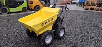 Motorový fúrik 4x4 – pomocník na stavbu aj k domu