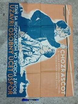 Predám staré veľké plagáty