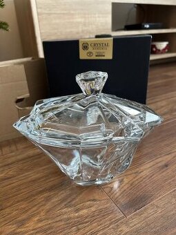 Luxusná sklená miska BOHEMIA