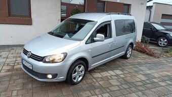 VOLKSWAGEN CADDY MAXI 7 MIEST 2.0 TDI 103 kW ODPOČET DPH