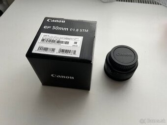 Canon EF 50mm f/1.8 STM + CPL filter (DARČEK)